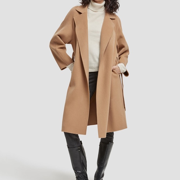 Nap Loungewear Jackets & Blazers - Nap Loungewear Tie-Waist Wrap Coat